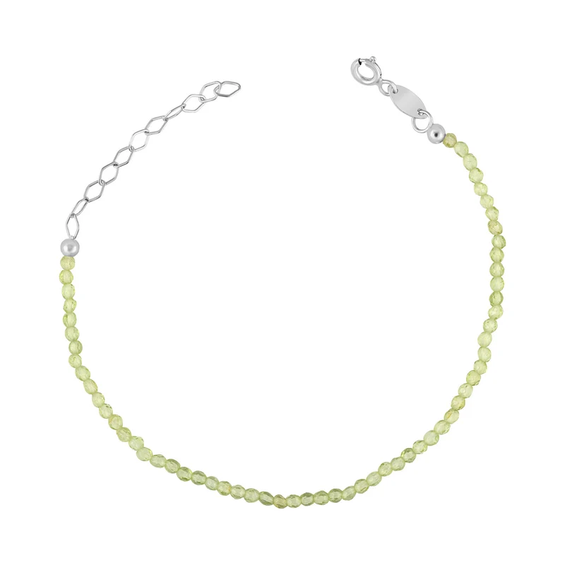 Lime Peridot Armkette