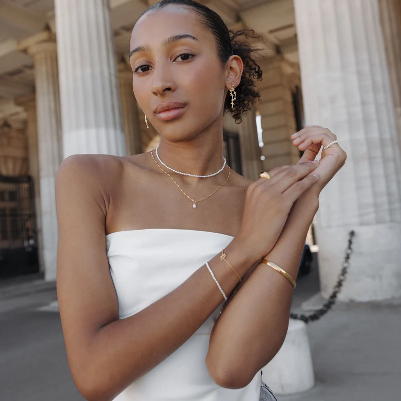 Pearl Mistle Ohrstecker