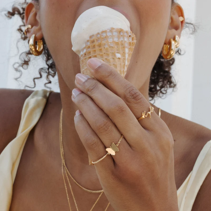 Solstice Butterfly Ring