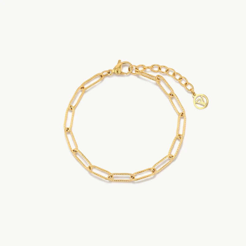 Facet Link Bracelet