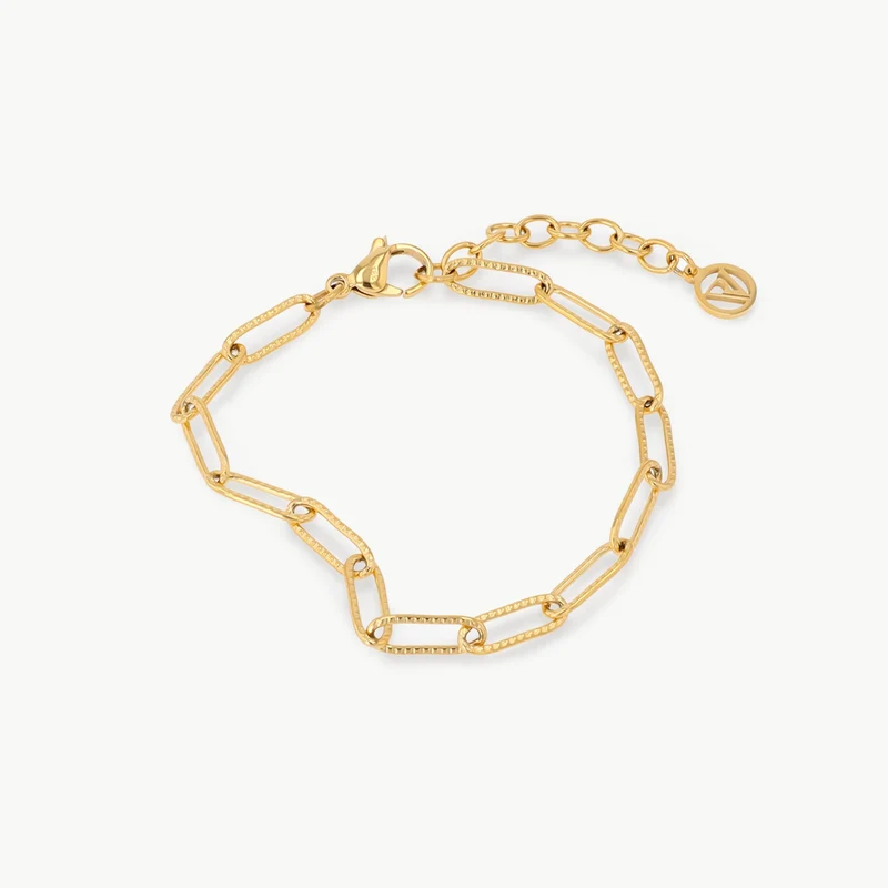 Facet Link Bracelet