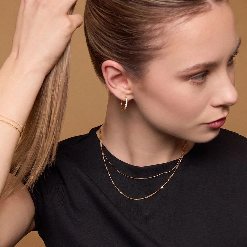 Soft Double Layered Necklace