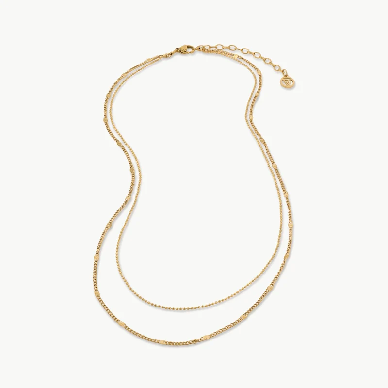 Soft Double Layered Necklace