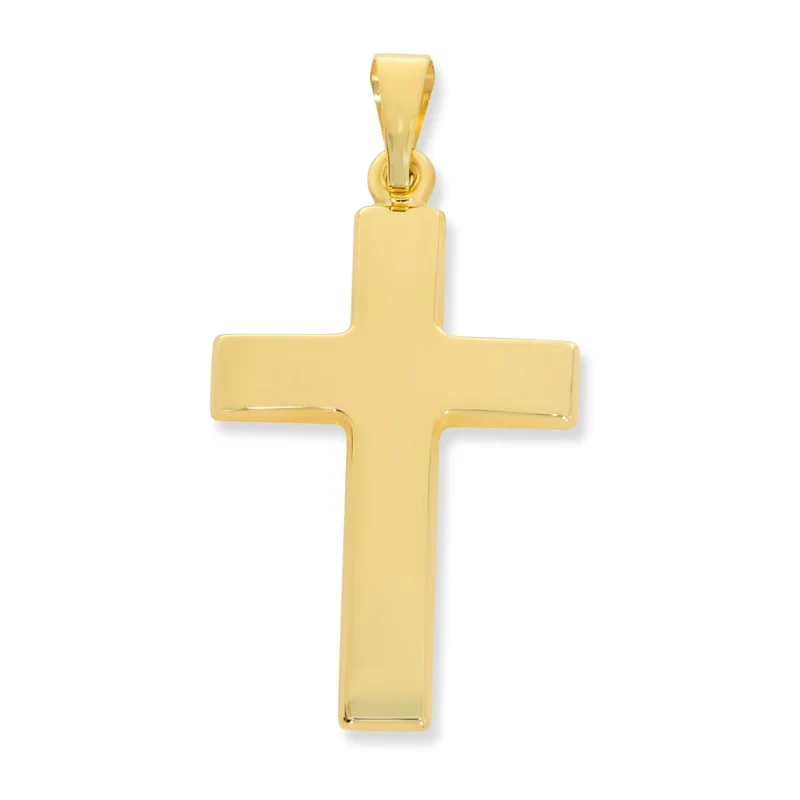 ELEGANTER KREUZ ANHÄNGER 333er GOLD