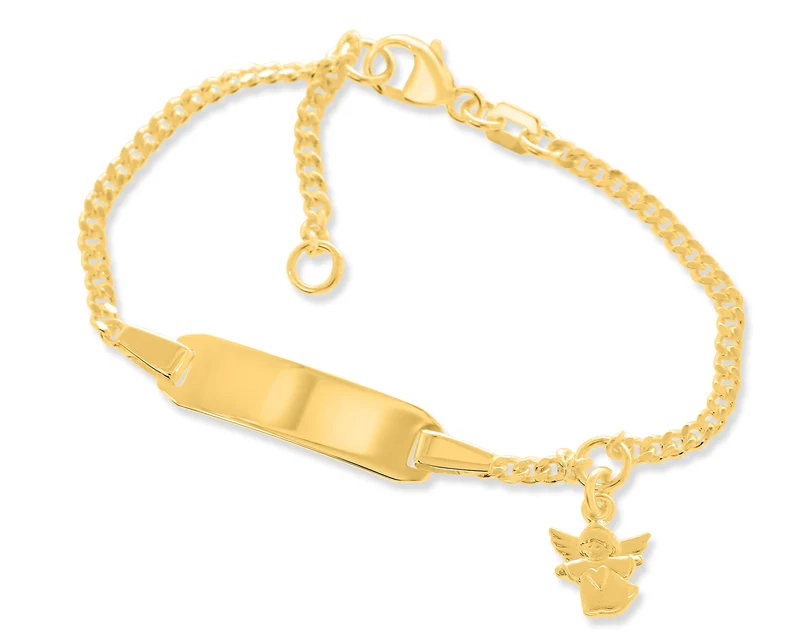 SCHUTZENGEL ID ARMBAND, BABY- & KINDERSCHMUCK 925 Silber