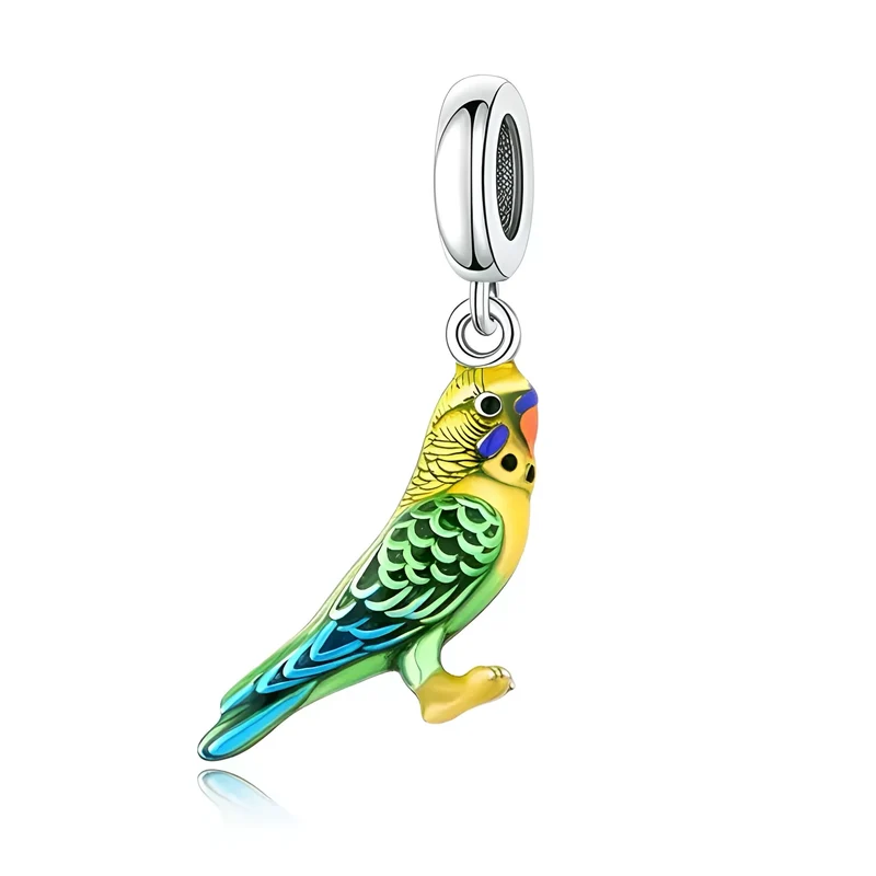 Pretty Boy Budgie Dangle Charm | EN