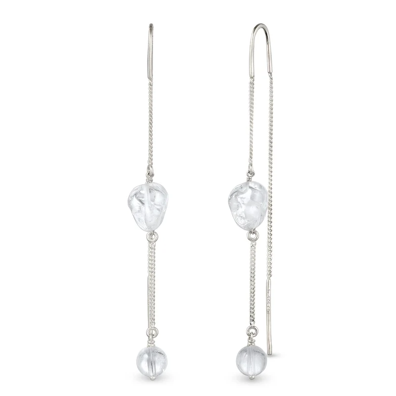 Ohrhänger | Rock Crystal Transparent