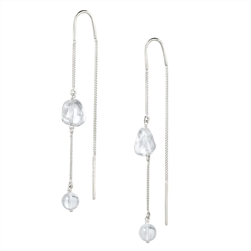Ohrhänger | Rock Crystal Transparent