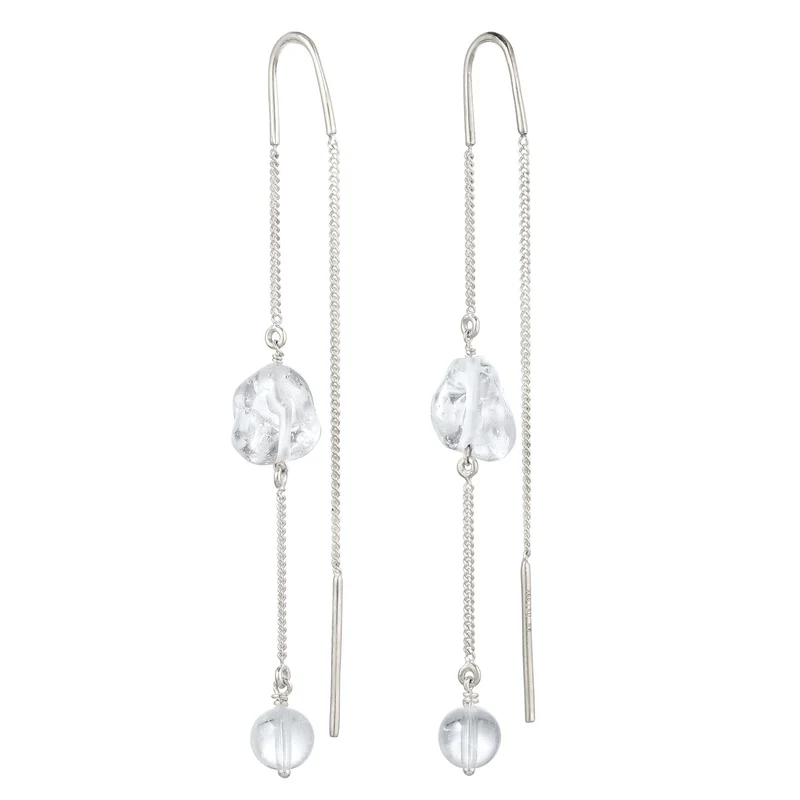 Ohrhänger | Rock Crystal Transparent