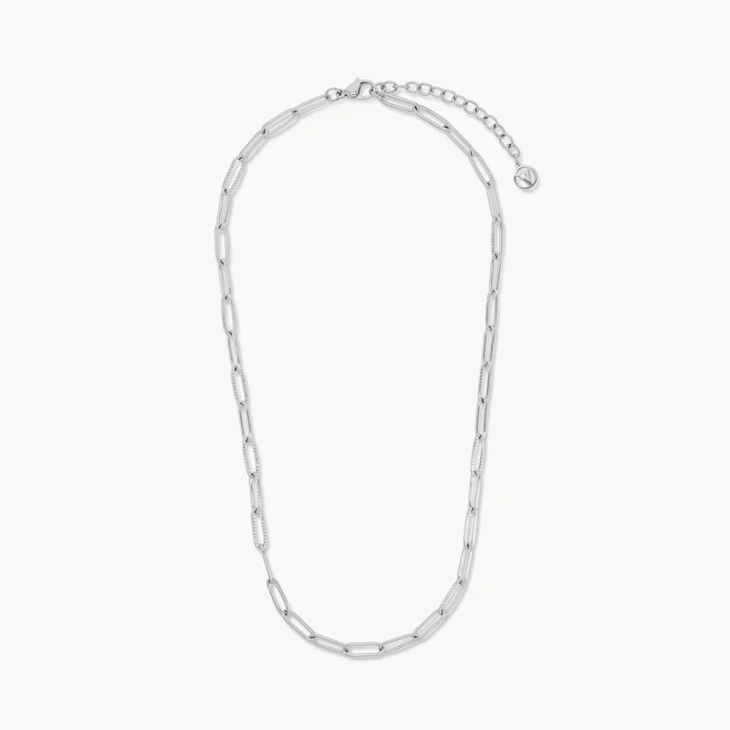 Facet Link Necklace