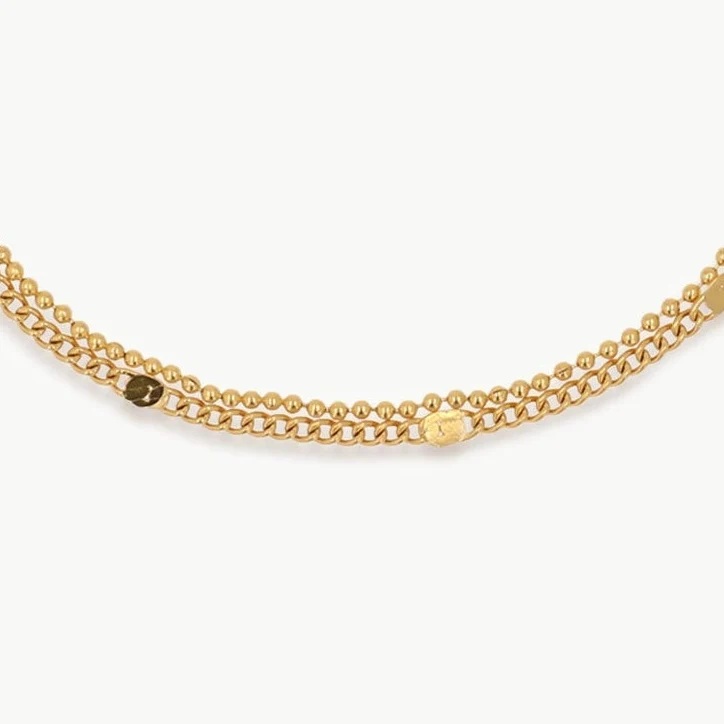 Soft Double Layered Bracelet
