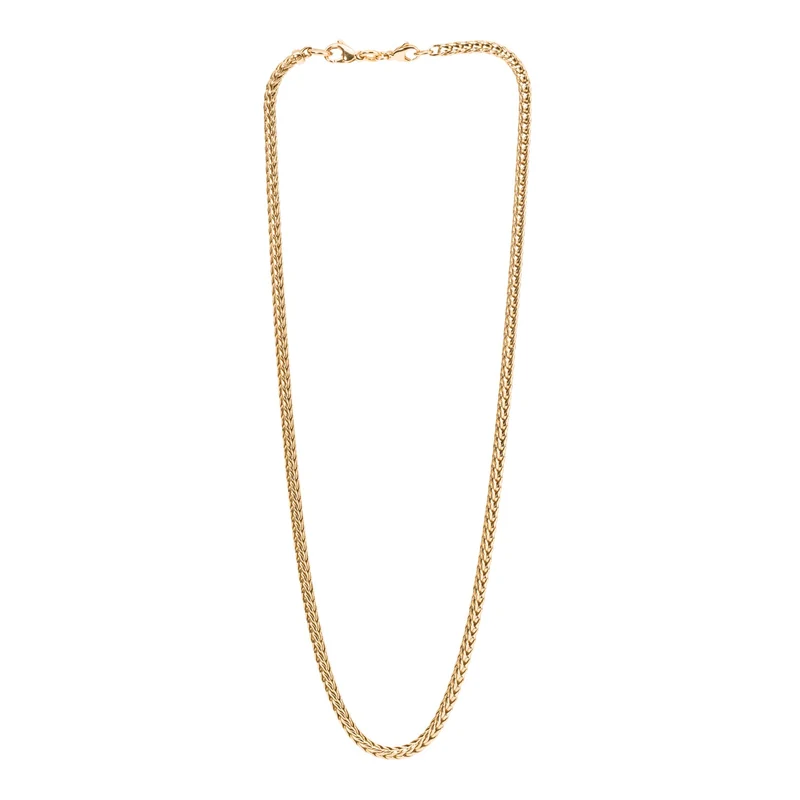 Gold 14 k Halskette mit Basis Verschluss