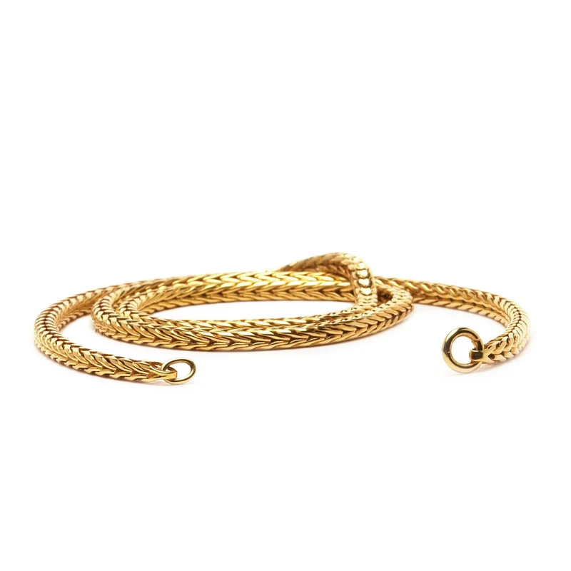 Gold 14 k Halskette mit Basis Verschluss