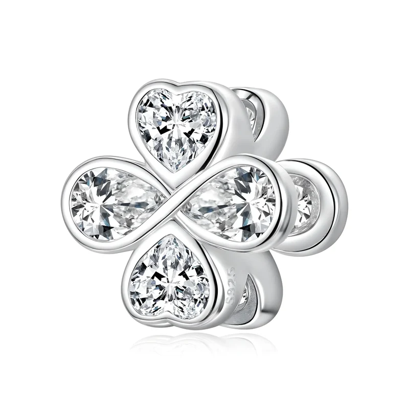 Infinite Four Leaf Clover | CZ