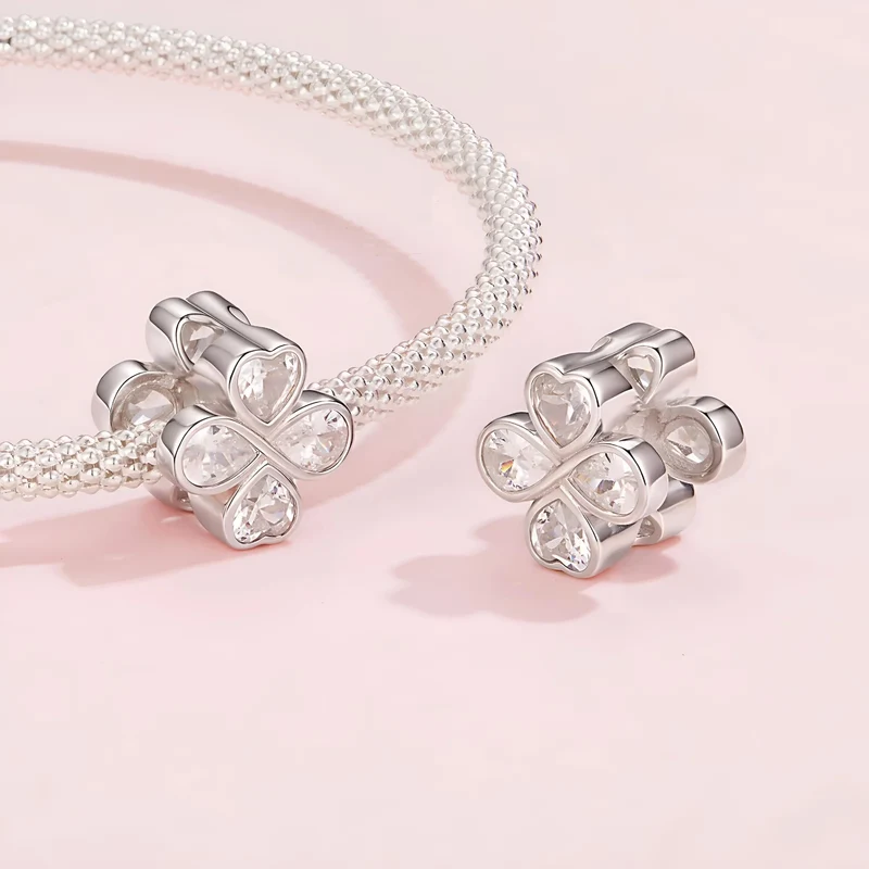 Infinite Four Leaf Clover | CZ