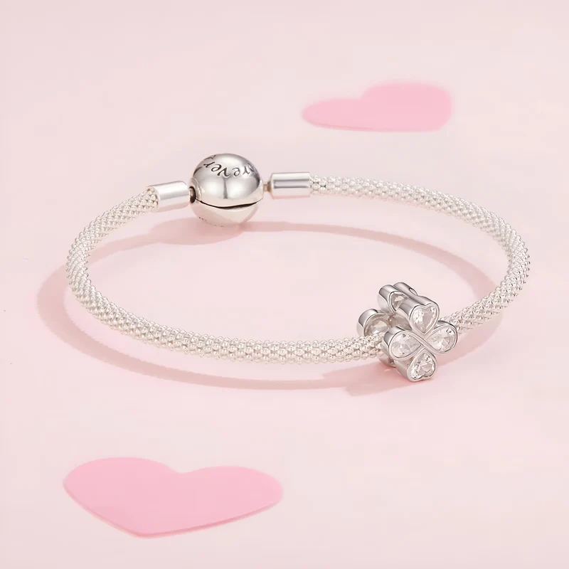 Infinite Four Leaf Clover | CZ
