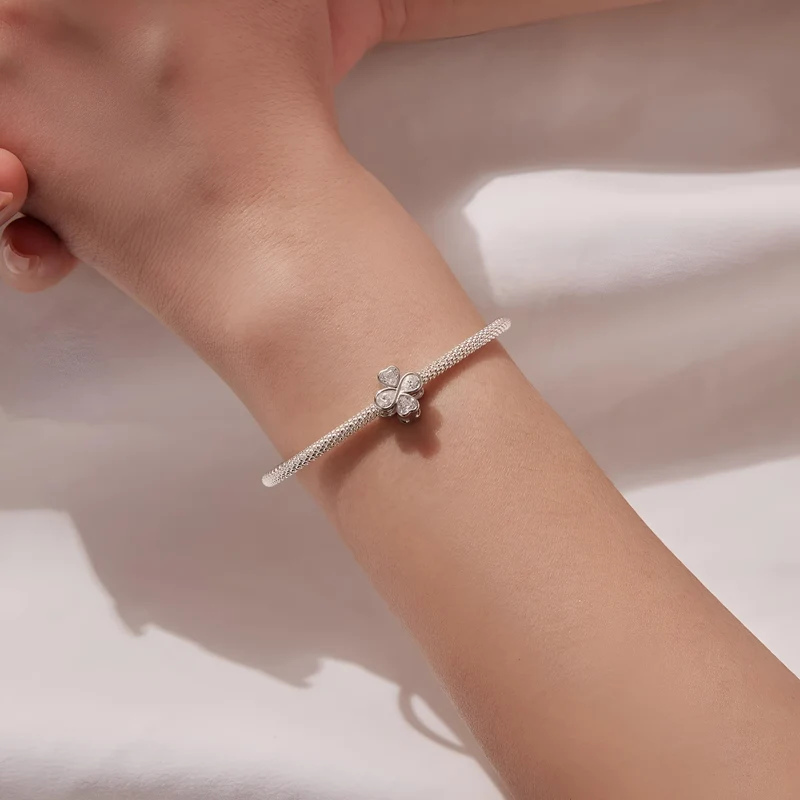 Infinite Four Leaf Clover | CZ