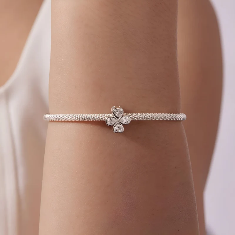 Infinite Four Leaf Clover | CZ