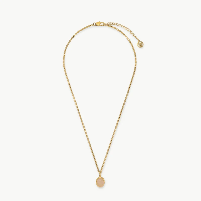 Jade Engravable Pendant Necklace