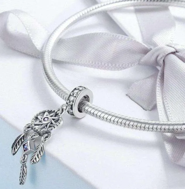 Dream Catcher Charm | CZ