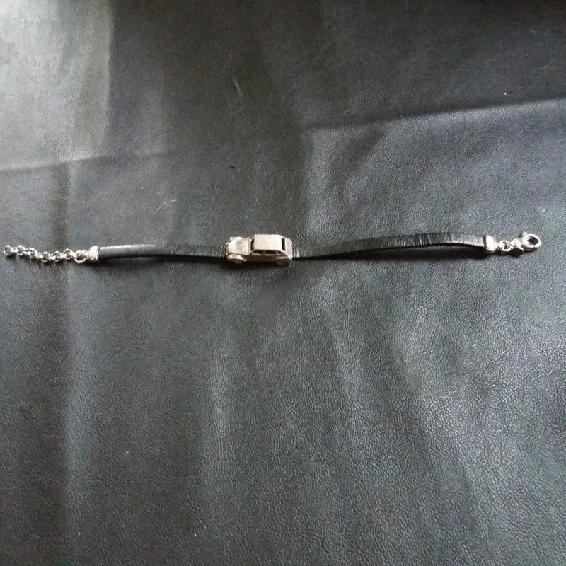 Car bracelet leather/cord band
