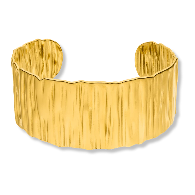 Bold Meltdown Armreif 14K Vergoldet