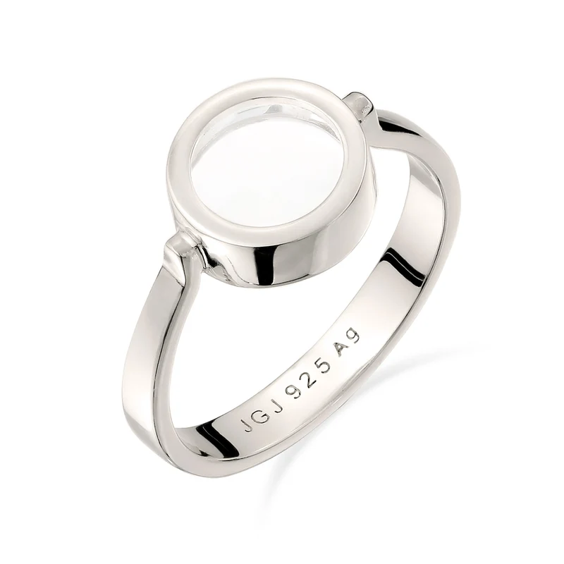 Ring Rund | Rock Crystal