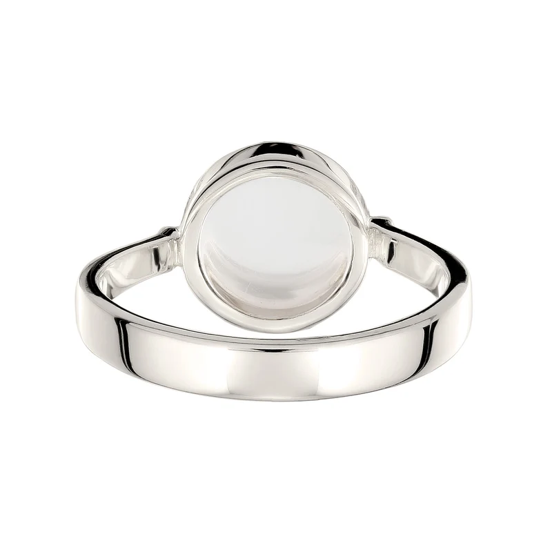 Ring Rund | Rock Crystal