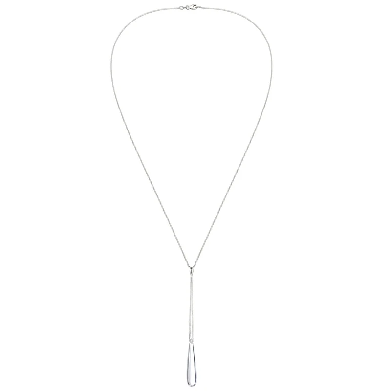 Halskette Y mit Tropfen | Rock Crystal