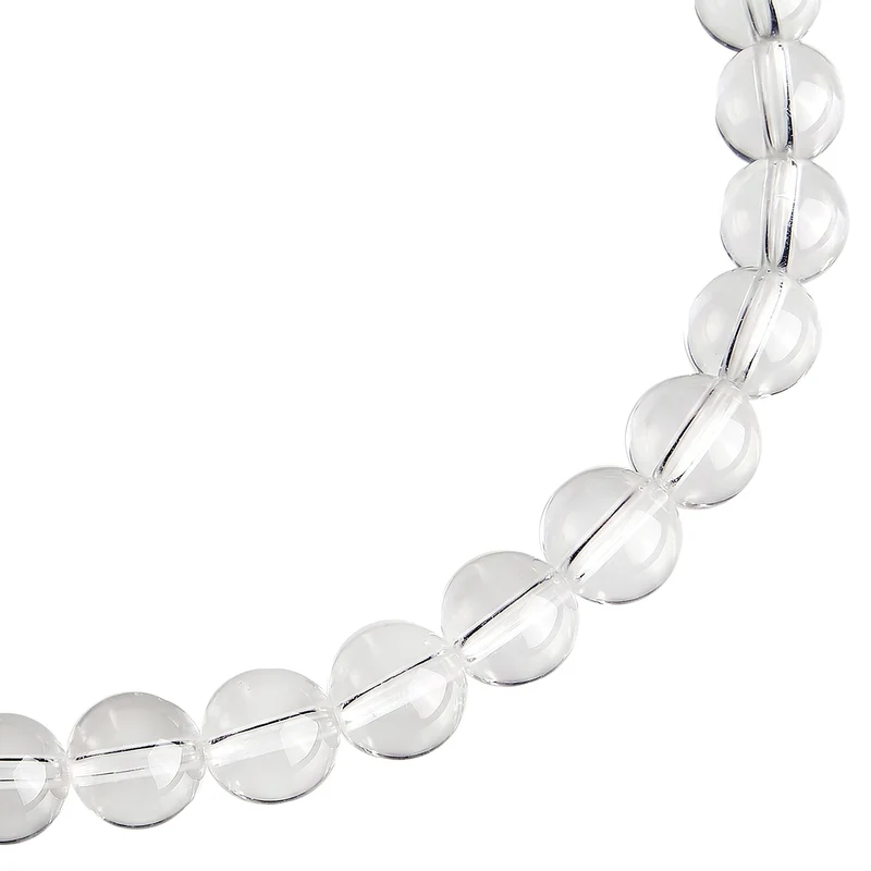 Armband mit Perlen | Rock Crystal (Transparent)