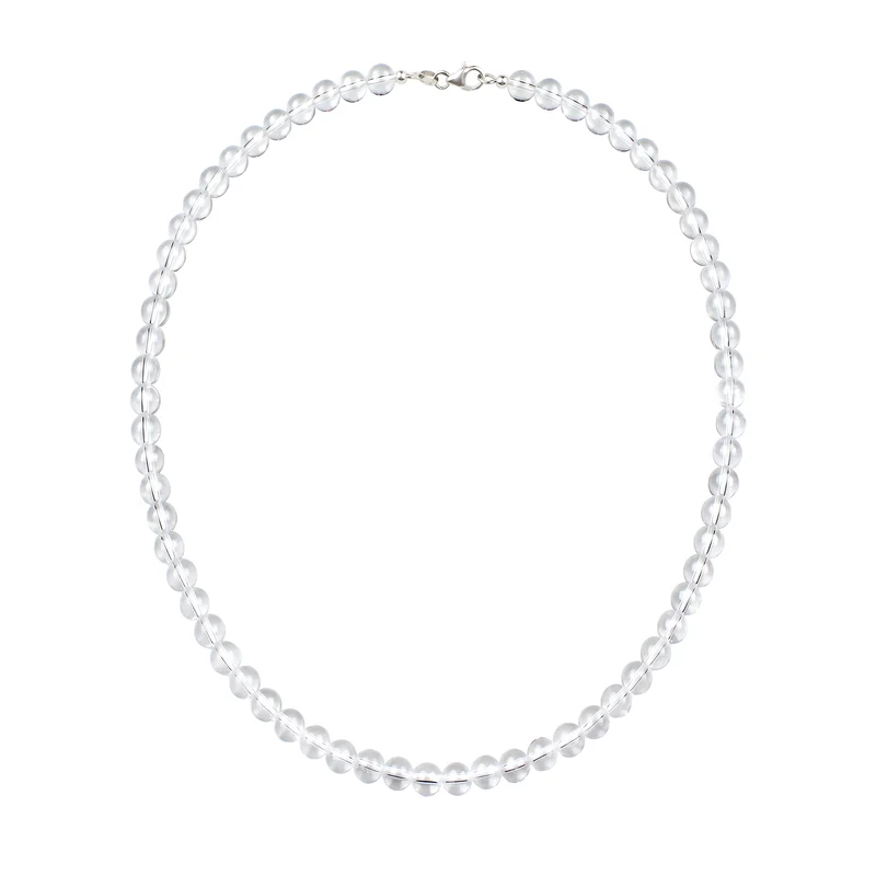 Halskette Kreis | Rock Crystal Transparent