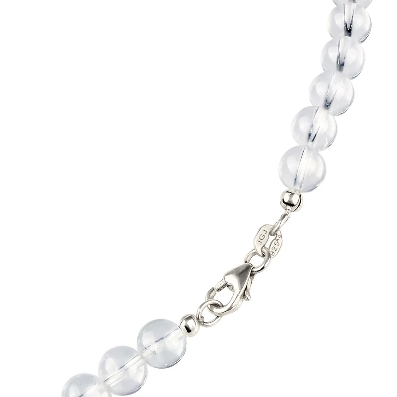 Halskette Kreis | Rock Crystal Transparent