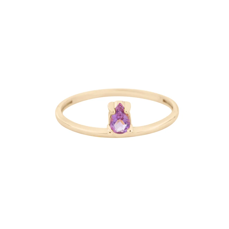 Ava Ring - 14 K Massivgold