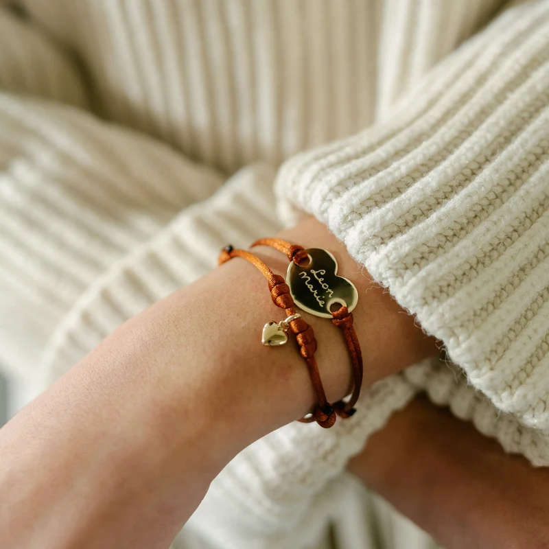 Cadeauset Heart Armband — MAMALOVES X HBN - Verguld