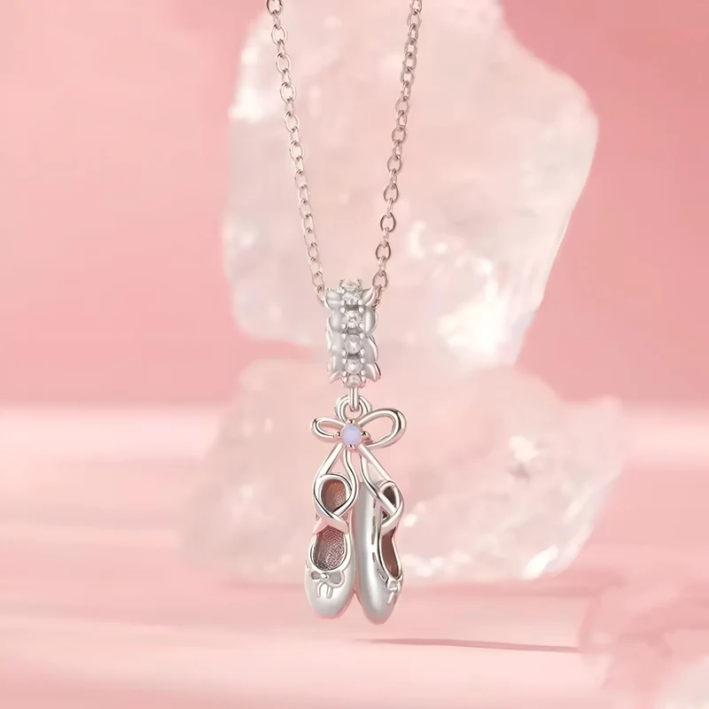 Ballet Shoes Dangle | CZ