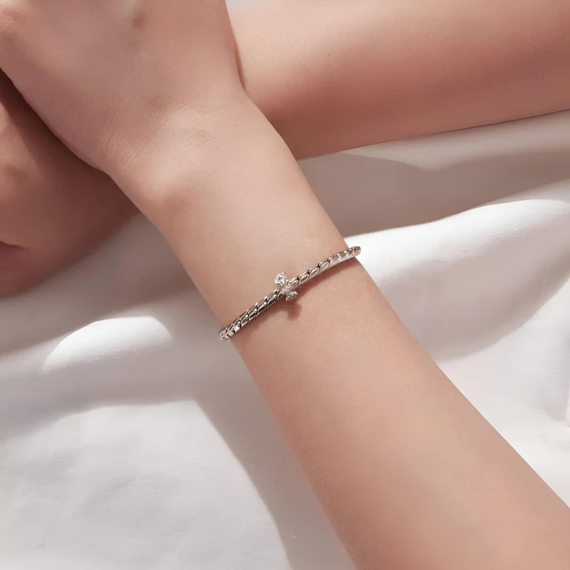 Floral Spacer | CZ