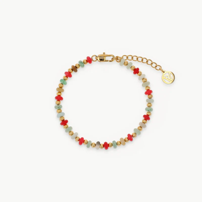 Golden Hour Natural Stone Bracelet