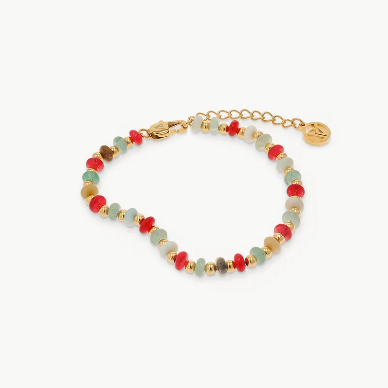 Golden Hour Natural Stone Bracelet