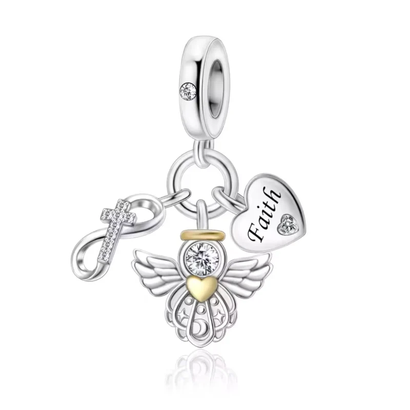 Faith Dangle Charm | GP CZ