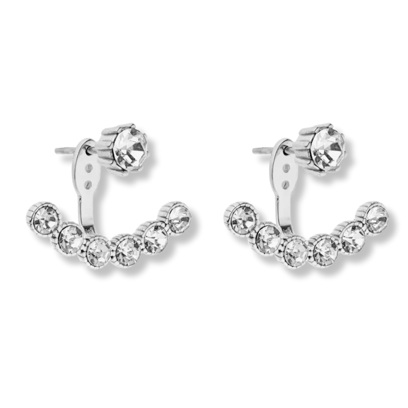 Crystal Arc Ohrstecker 14K Vergoldet