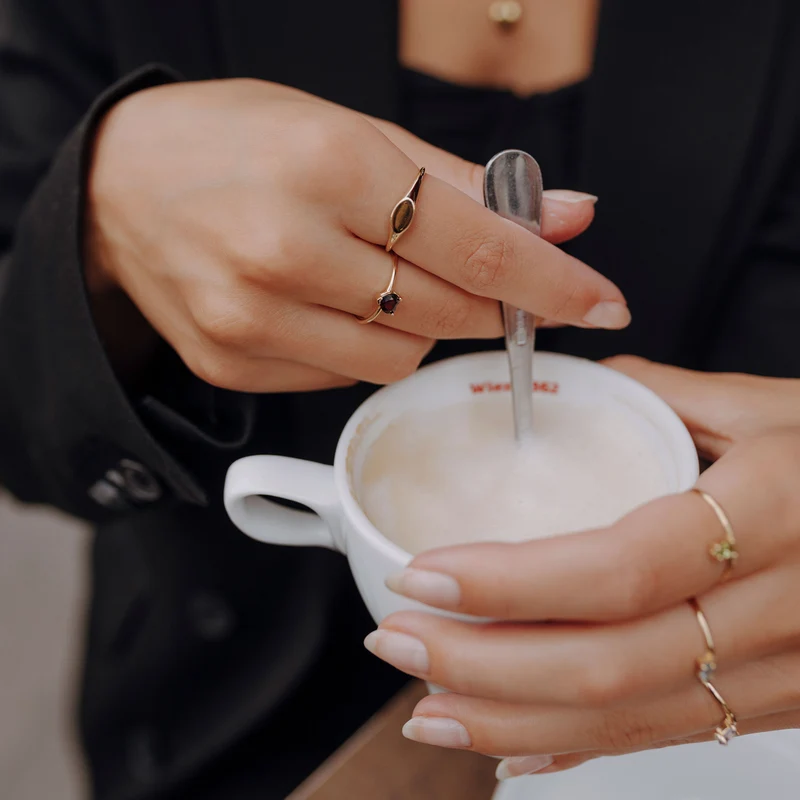 L'Amour Ring - 14 K Massivgold
