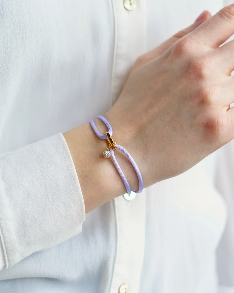Mon Cheri Geboortesteen Charm Armband - Verguld - Gepersonaliseerde Armband