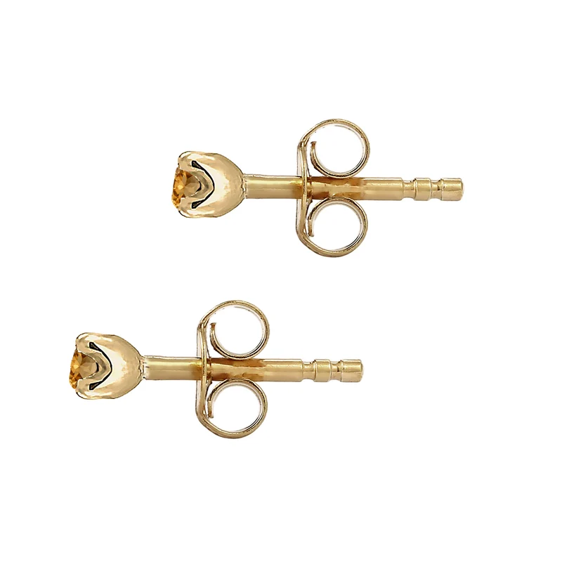 Ohrstecker | Citrin (Gelb)