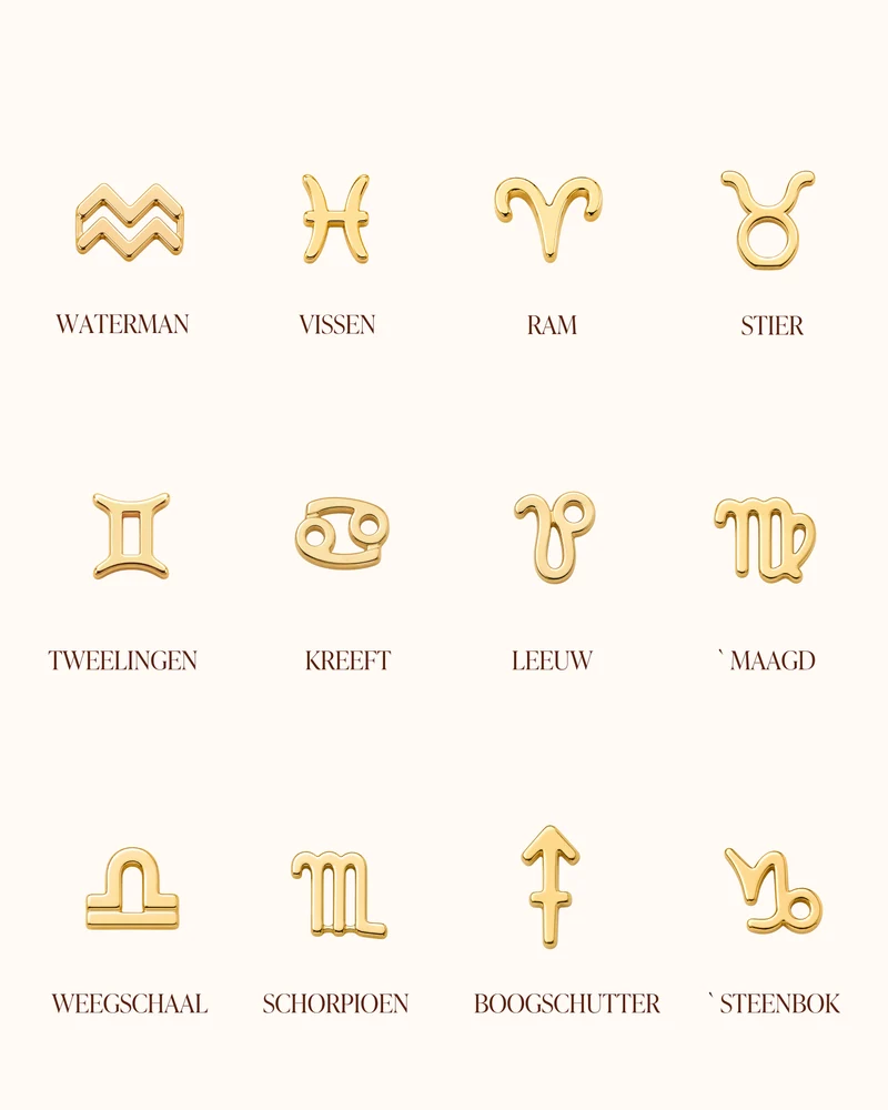 Zodiac Sterrenbeeld Armband - Verguld
