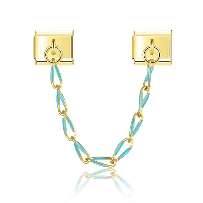Gliederkette türkis
