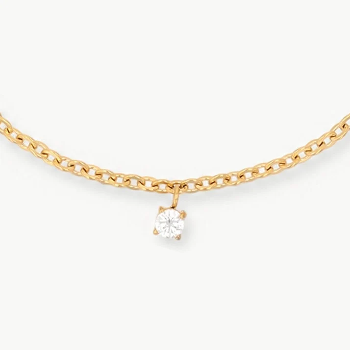 Sparkling Charm Bracelet Gold