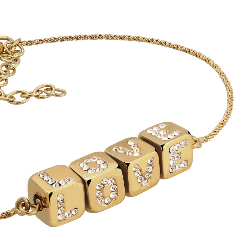 Armband Würfel LOVE | Kristalle von Swarovski®