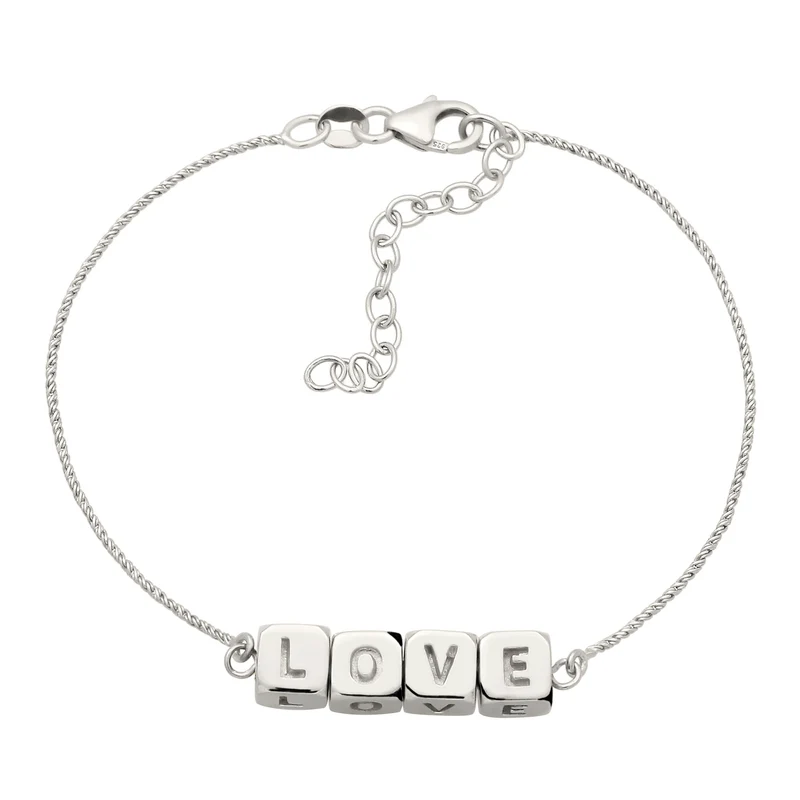 Armband Würfel LOVE