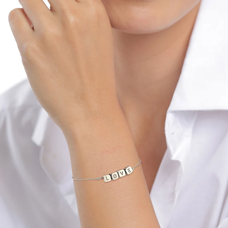 Armband Würfel LOVE