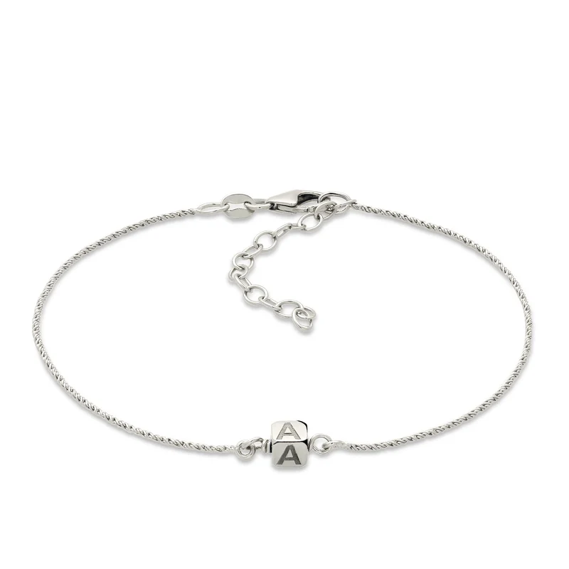 Armband Würfel Gravur